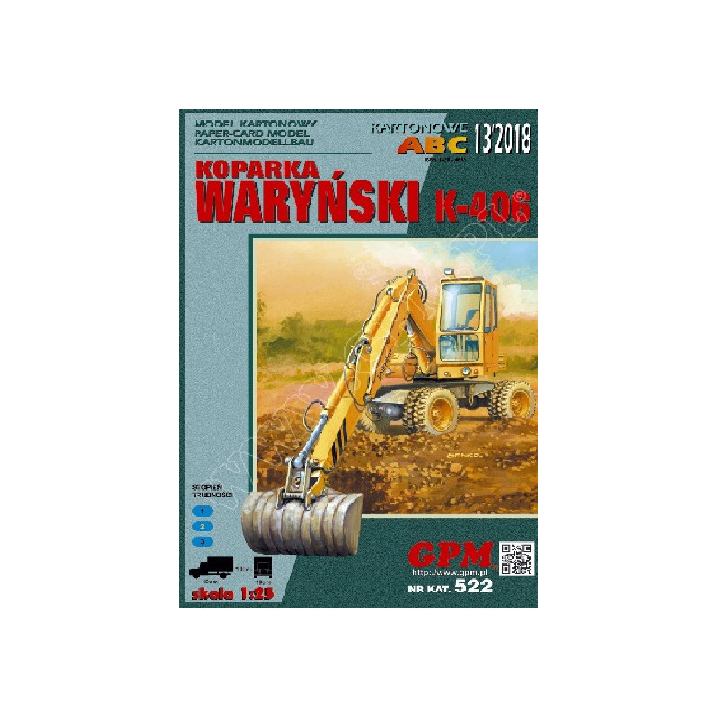 Warynski K-406 - the Polish excavator