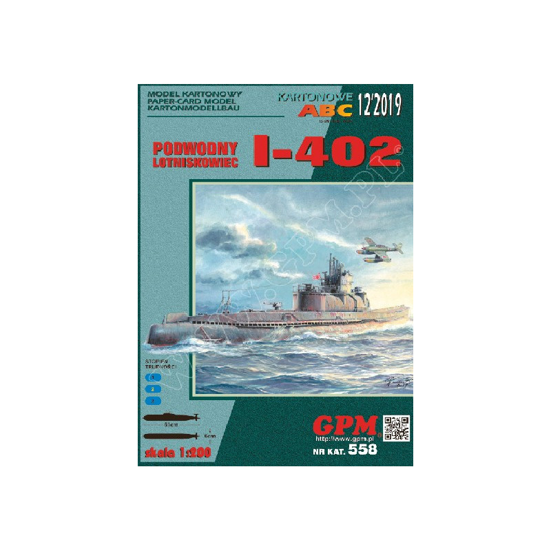 I - 402 - the Japanese submarine - aircraft carrier