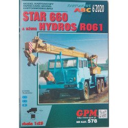 STAR 660 and „Hydros“ RO61 – the Polish truck - mobile crane