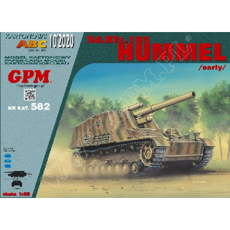 Sd. Kfz. 165 «Hummel» – немецкая самоходная гаубица, ранняя версия