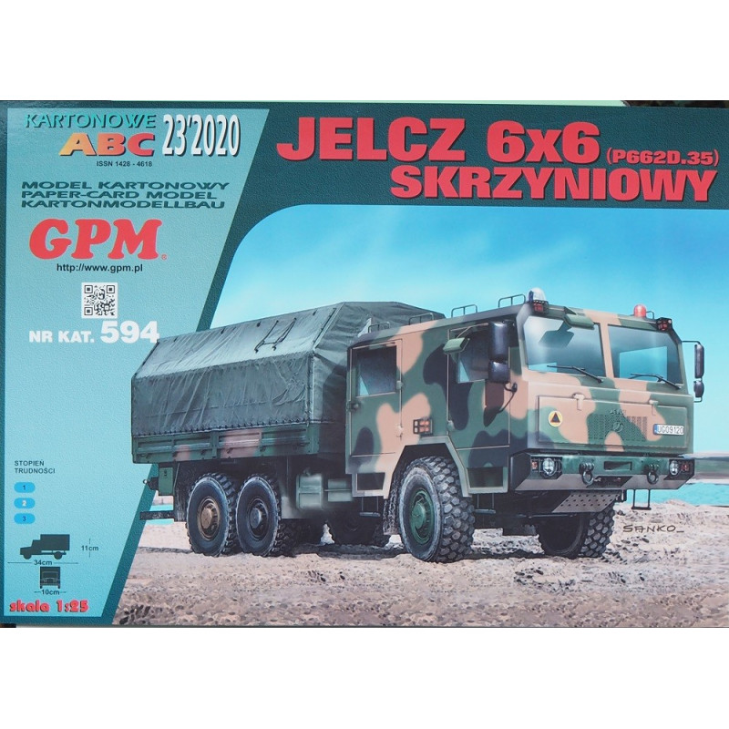 Jelcz 6x6 (P662D.35) – the Polish military truck