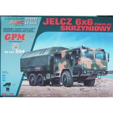 Jelcz 6x6 (P662D.35) – Lenkijos karinis sunkvežimis