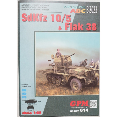 Sd.Kfz. 10/5 с пушкой FLAK 38  – немецкая зенитная установка