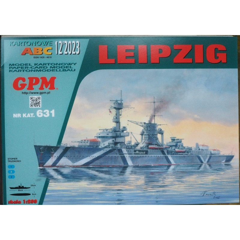 «Leipzig» – немецкий легкий крейсер