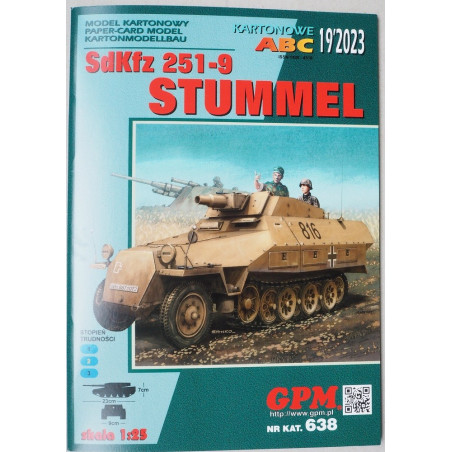 Sd. Kfz. 251-9 „Stummel“ – the German fire support armored vehicle