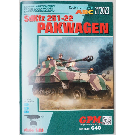 Sd. Kfz. 251-22 „Pakwagen“ – the German tank destroyer