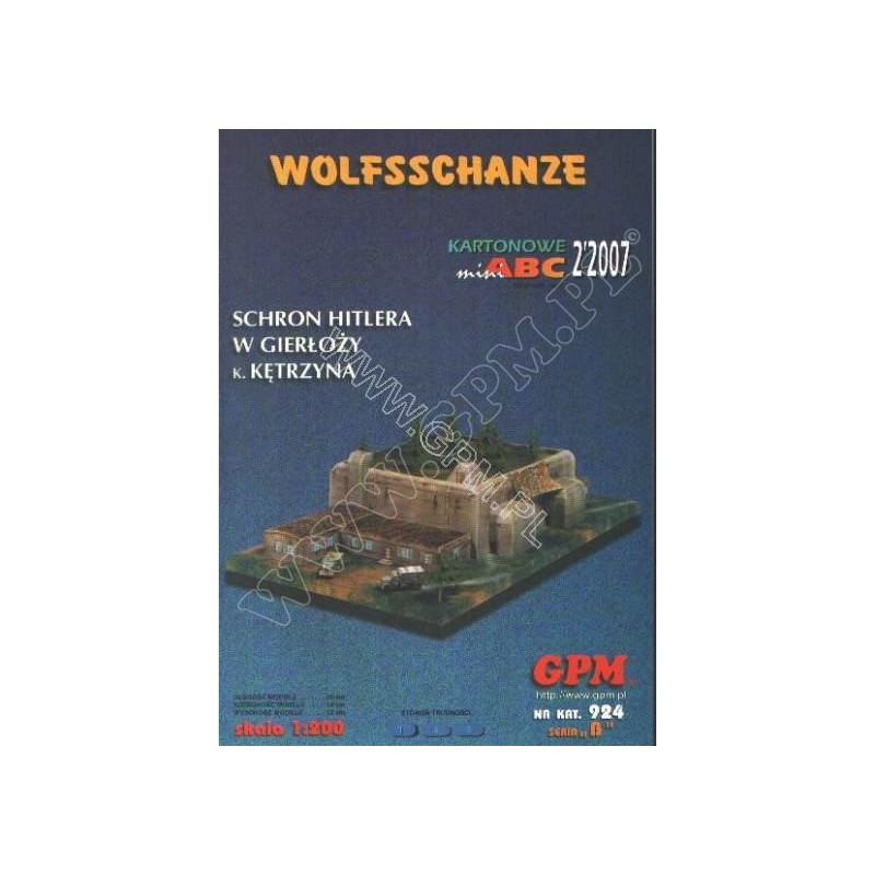 “Wolfsschanze” - Hitler's bunker in Gierlozi (Polska)