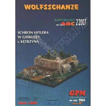 “Wolfsschanze” - Hitler's bunker in Gierlozi (Polska)