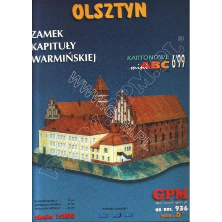 Warmia Chapter Castle in Olsztyn (Poland)