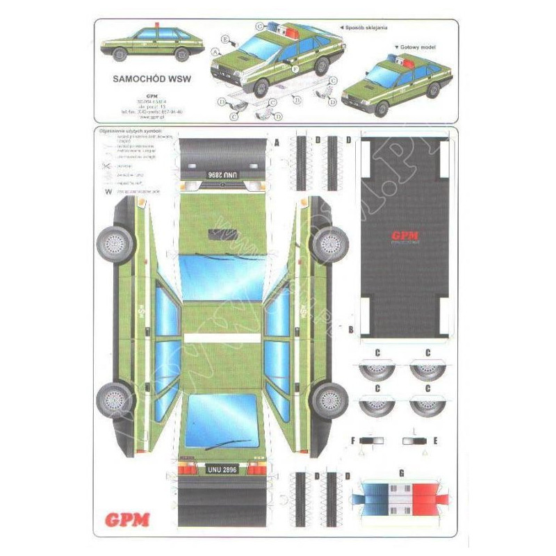 „Polonez - 1500“ WSW – Lenkijos saugos tarnybos lengvasis automobilis