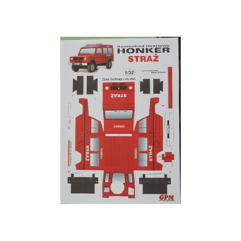 Tarpan «Honker» – польский легкий пожарный внедорожник