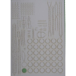 I – 402 – the Japanese submarine - carrier - laser cut parts