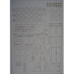 „Kfir“ C2 – Israel AF fighter - laser cut details