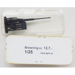 Browning 12,7 mm - amerikietiškas kulkosvaidis - 3D spausdinta detalė