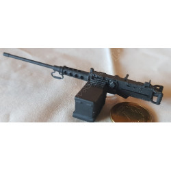 The American achine gun “Browning” M2 of the 12,7 mm - 3D printed details