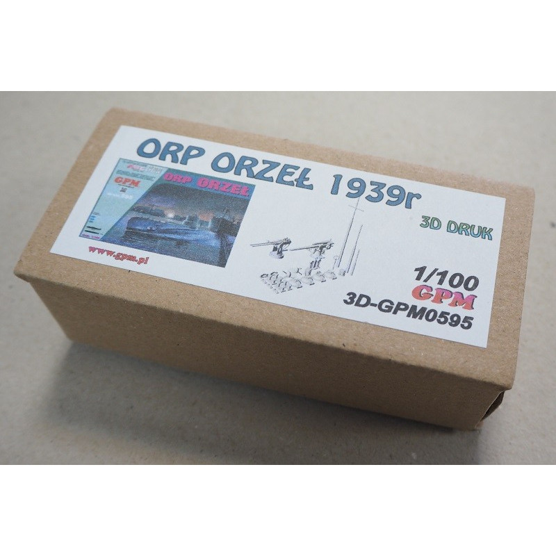 ORP „Orzel“ / „ORP „Sep“ – Lenkijos povandeninis laivas - 3D spausdintos detalės