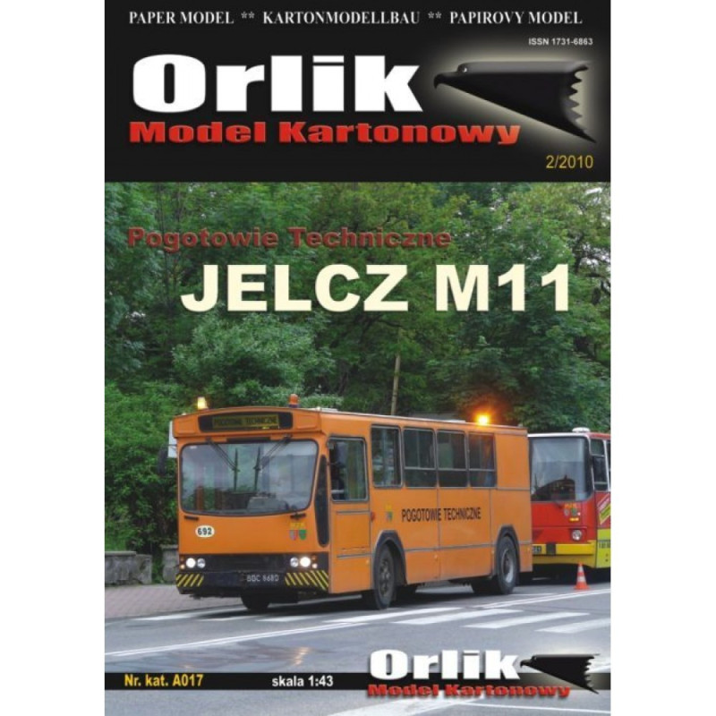 «Jelcz» M11 техпомощь - польский автобус техпомощи