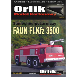 «FAUN» Fl. Kfz. 3500 – немецкая аэродромная пожарная машина