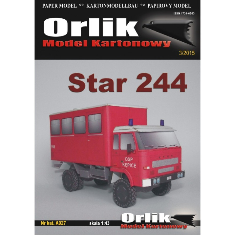 «STAR 244» – польский грузовик для перевозки рабочих