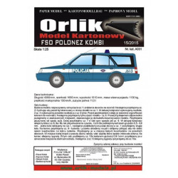 FSO “Polonez” Combi - the Polish Police light passenger car