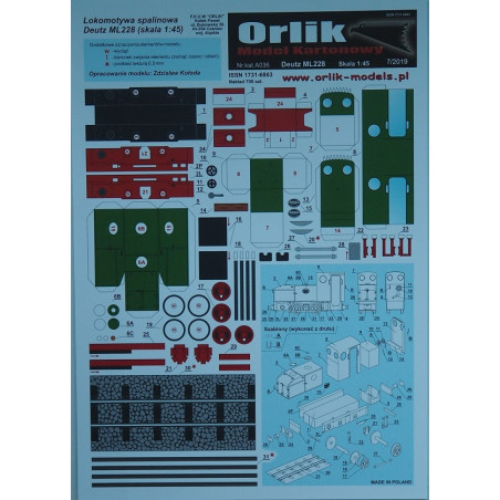 „Deutz“ ML228 – vokiškas/ lenkiškas dyzelinis lokomotyvas