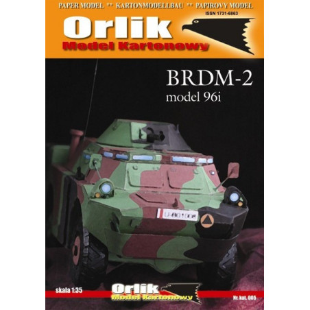 “BRDM-2” Model 96i - the Polish armored reconnaissance and patrol machine