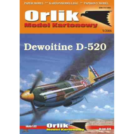 Dewoitine D-520 - французский истребитель