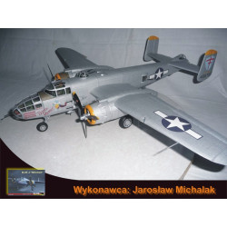 North American B-25J Mitchell – the American bomber (chalk paper)