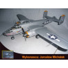 North American B-25J Mitchell – the American bomber (chalk paper)