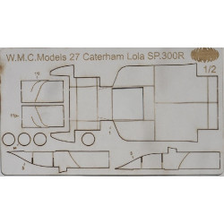 Caterham „Lola“SP. 300R - the British racing car - laser cut parts