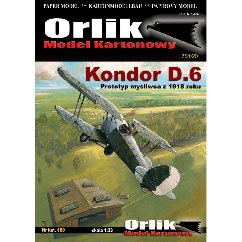 „Kondor“ D.6 – Vokietijos naikintuvas - prototipas