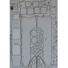 Combat airsledge “RF-8-GAZ-98” - the USSR combat airsledge -  laser cut parts