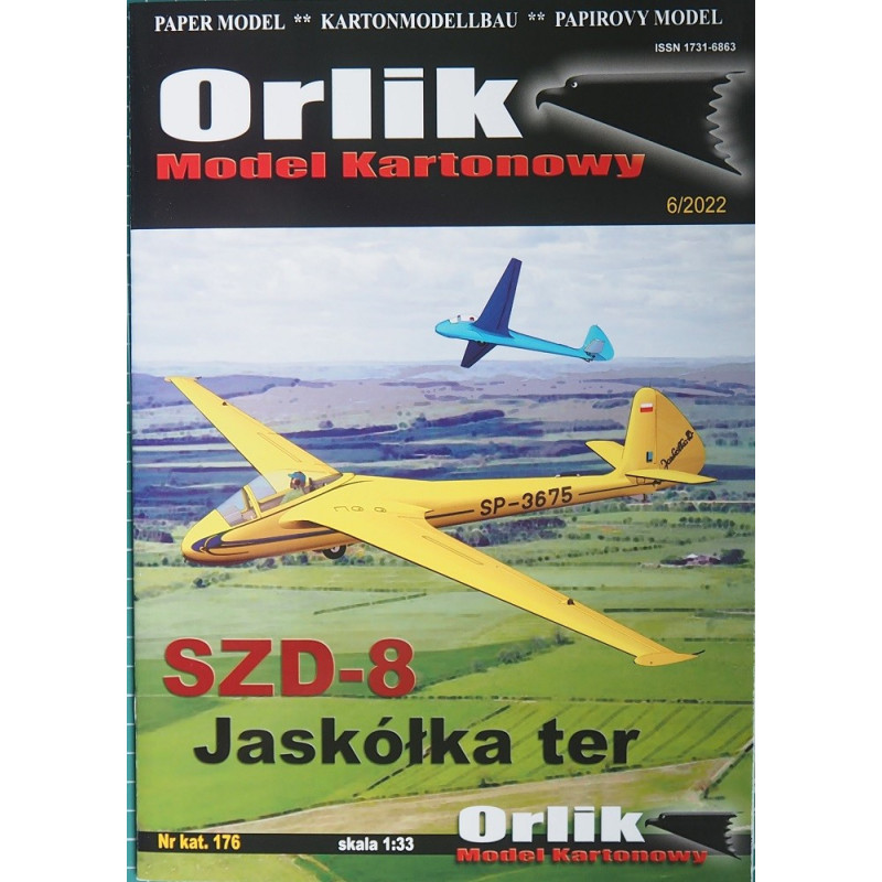 SZD-8 „Jaskolka ter” – the Polish glider