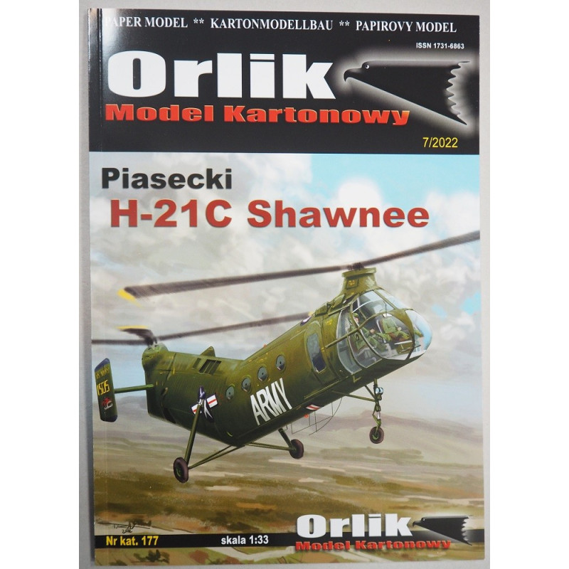 Piasecki H-21C „Shawnee“ – daugiatikslis JAV Armijos KOP sraigtasparnis