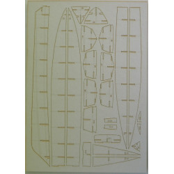 "Grigorij Kuropiatnikov" and "Minsk" – a-the Soviet/ Russian/ Ukrainian project 12412 corvettes - the laser cut parts