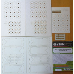 Vl-8M - the Soviet electric locomotive - the laser cut parts