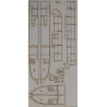 „Stierliadj“ – the Russian artillery ship - laser cut parts