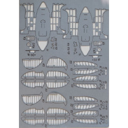 Lavochkin La – 5F – the USSR fighter - laser cut parts