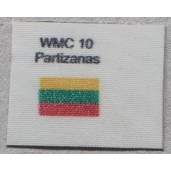 „Partizanas“– the Lithuanian border police cutter – cfnvas flag