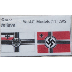 LWS-1 „Landwasserschlepper “– the German combat amphibian – flags
