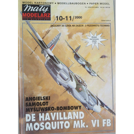 De Havilland «Mosquito» Mk. VI FB – британский истребитель-бомбардировщик