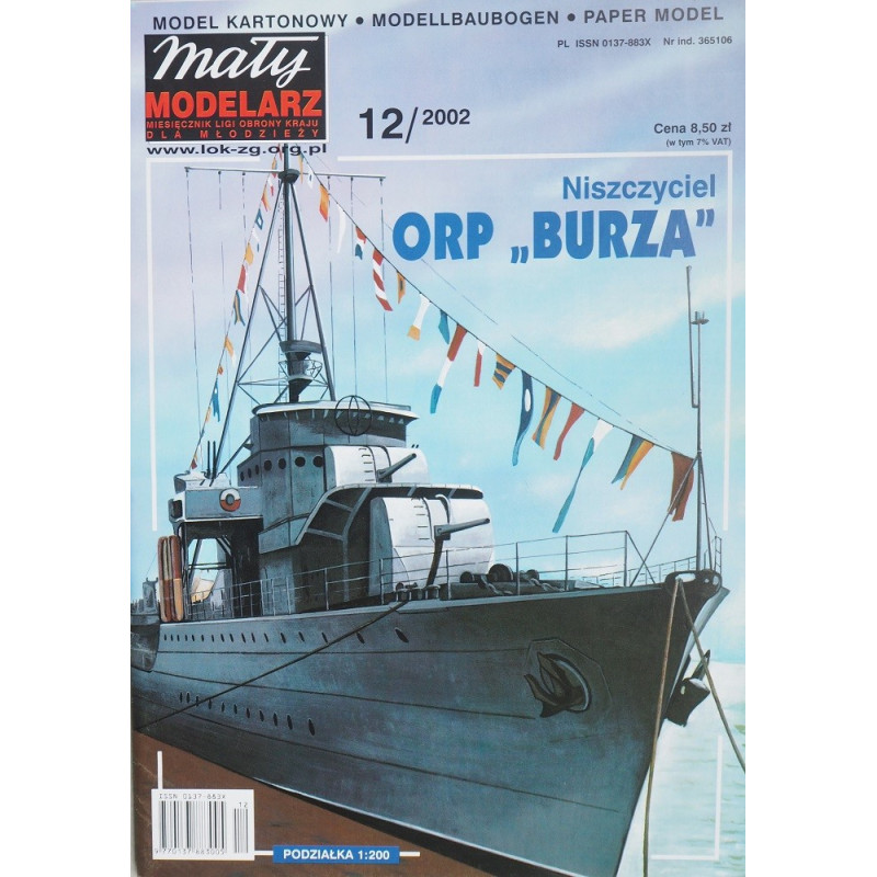 ORP „Burza“ – the Polish escort destroyer