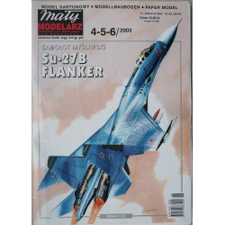 Su-27B „Flanker“ – mokomasis – kovinis naikintuvas