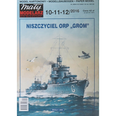 ORP „Grom “ – the Polish destroyer