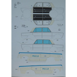 Polski „FIAT“ 125p Milicija – Lenkijos milicijos lengvasis automobilis