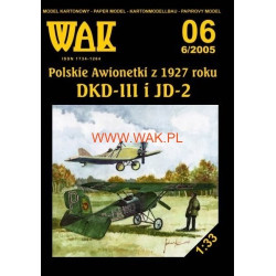 DKD-III and JD-2 - the first Polish self-made aircraft