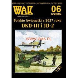 „DKD – III“  ir „JD - 2“ – pirmieji lenkiški savadarbiai lėktuvai