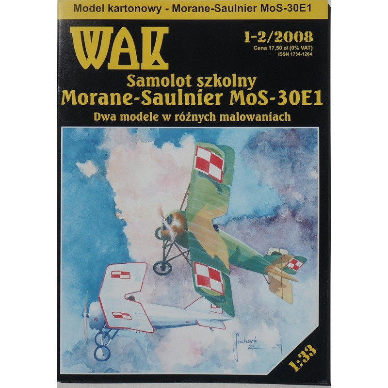 Morane – Saulnier MoS-30E1 – aранцузскbий/ польский учебный самолет
