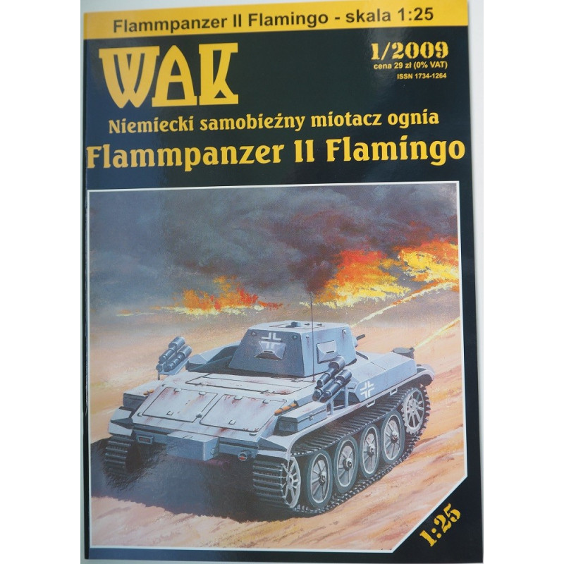 Flammpanzer II "Flamingo" - the German self-propelled flamethrower