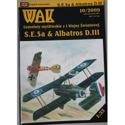 «S.E. 5a» и «Albatros» D.III – британский и немецкий истребители Первой Мировой войны